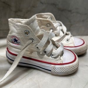 White High Top Baby Converse